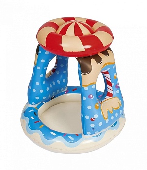 Бассейн детский надувной Candyville 91x91x89 см 52270 Bestway