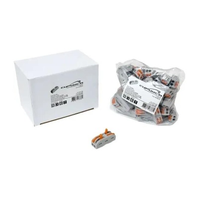 Клемма разветвительная с рычагом 4 отверстия Сириус А SKL222LO-2-Gr