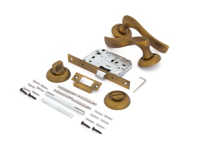 Дверная ручка FZ SET 12L 170 BK COFFEE Фабрика замков