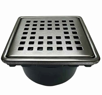 Трап душевой вертикальный 15х15 см Metline МТ-15