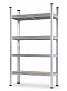 Стеллаж металлический 150x75x30см, 4 полки SKIPER SM-1504