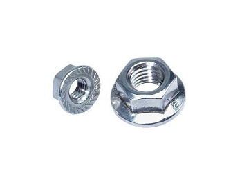 Гайка М12 с фланцем, цинк, DIN 6923 STARFIX