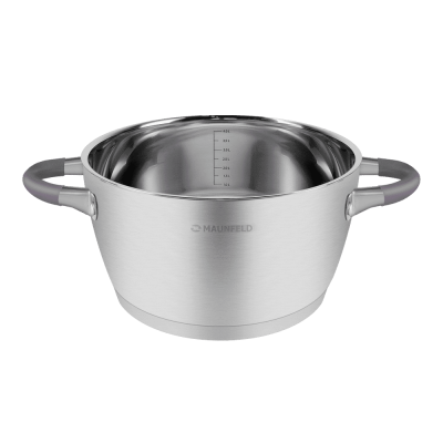 Кастрюля из нержавеющей стали 4,2л MAUNFELD LEONA MF50LN01CR