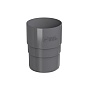 Муфта водосточной трубы Оптима (серый) 120/80 мм Технониколь