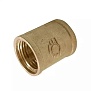Муфта соединительная латунная ВР-ВР 1/2" VALFEX