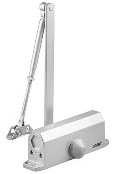 Доводчик дверной гидравлический 35022-80 серебро ВОЛАТ