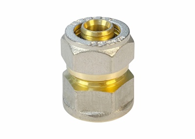 Соединитель обжимной с переходом на внутреннюю резьбу 16x1/2" VALFEX (VF.302.N.016012)