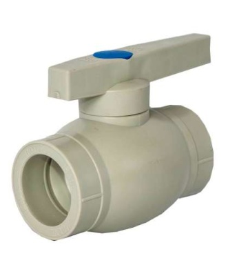 Кран шаровый PP-R серый, VALFEX