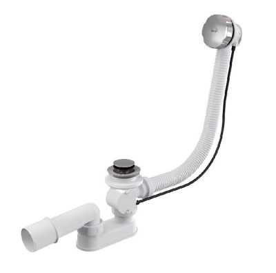 Сифон для ванны автомат, ALCAPLAST A55K-BL-01