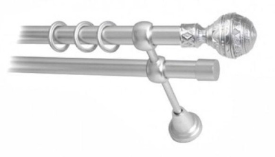 Наконечник Ампир 25 мм, сатин, 2 шт