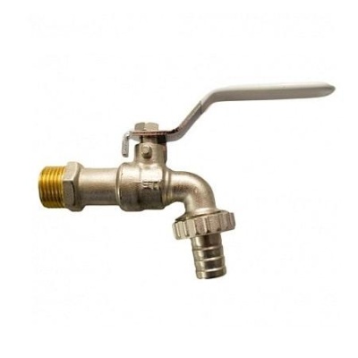 Кран шаровый латунный водоразборный Ду15, STI