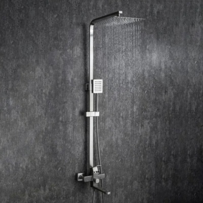 Душевая система с тропическим душем F24802 Frap