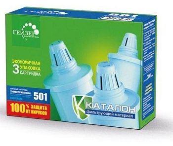 Набор сменных фильтрующих модулей Гейзер 501 (3шт)