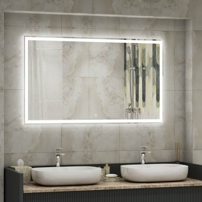 Зеркало Mercury LED 100х70 см Континент НН (подсветка, сенсор, диммер)