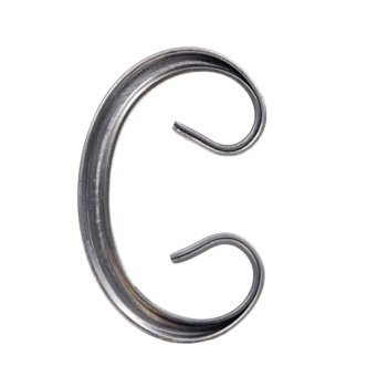 Кованый элемент фигурный 15x83x127 мм (01.501-C)