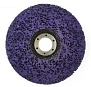 Круг зачистной 125х15x22мм коралловый Purple (фиолетовый) очень жесткий БАЗ 