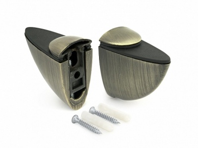 Полкодержатель 61015-S AB античная бронза (2 шт), Palladium