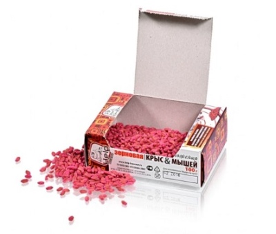 Приманка зерновая для крыс и мышей 100 гр. HELP