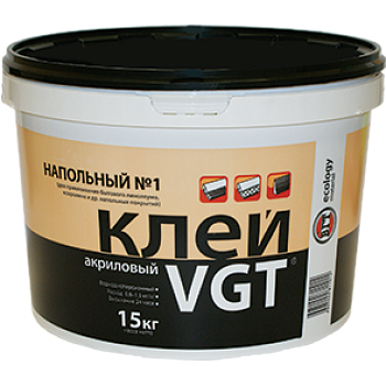Клей для напольных покрытий №1 VGT ЭКОНОМ, 15 кг