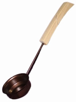 Черпак оксидированная сталь (бронза) 0.2 л DoorWood