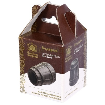 Испаритель Ведерко из камня для бани и сауны Банные штучки