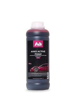 Автошампунь для бесконтактной мойки AVKO Active Foam Pink 1 л