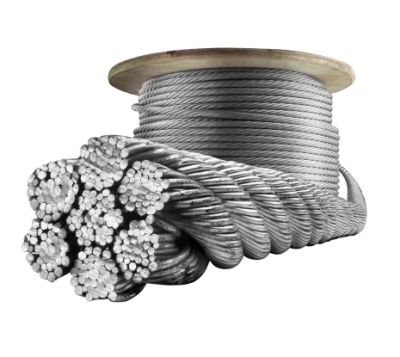 Трос из нержавеющей стали не магнитный 2,5мм 7x7