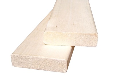 Полок (ольха) под прозрачное покрытие ПЛК-28х80х1500мм Декарт