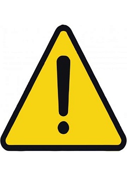 Наклейка информационная 