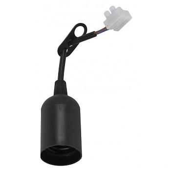 Патрон Е27 черный ЭРА Б0043677 (клеммная колодка)