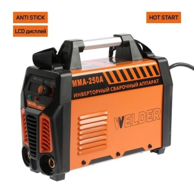 Инвертор сварочный Welder MMA-250 LCD