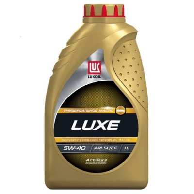 Масло моторное полусинтетическое Лукойл Luxe 5W40 SLCF (1 л)
