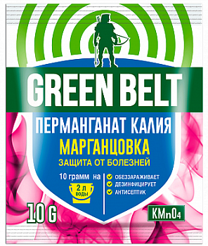Пермангант калия (марганцовка) 10 гр. Green Belt