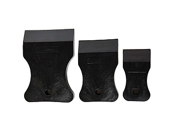 Шпатели резиновые, черные, 4-6-8 см, 12-2-103, РемоКолор