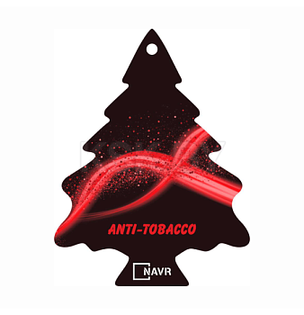 Ароматизатор автомобильный картонный Anti Tobacco NG-K-003