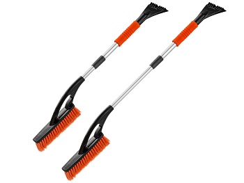 Щетка автомобильная для снега 76-94 см телескопическая со скребком, STARTUL PROFI ST9080-05