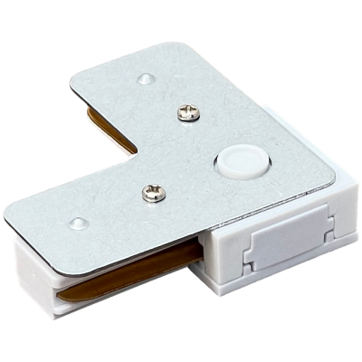 Коннектор угловой для шинопровода, белый, TruEnergy 23111