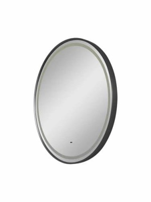Зеркало Tior Black Led 60х60 см Континент с бесконтактным сенсором