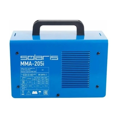 Инвертор сварочный SOLARIS MMA-205i