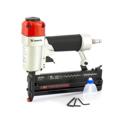 Пистолет гвоздескобозабивной пневматический MATRIX 57426
