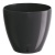 Горшок с дренажным картриджем 1,5 л DECO TWIN Антрацит