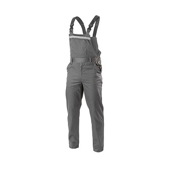 Полукомбинезон рабочий Hoegert Fabian HT5K308 темно-серый