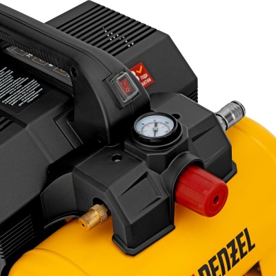 Компрессор воздушный безмасляный малошумный 6 л Denzel DLS750/6