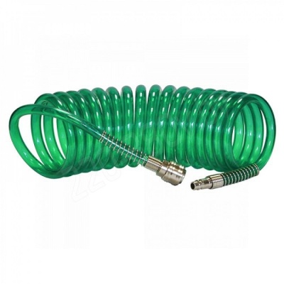 Шланг пневматический полиуретановый спиральный 5 м, 8/12 мм SKIPER PH05