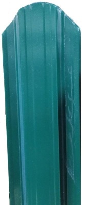 Штакетник П-111 1,2м зеленый мох RAL6005 Скайпрофиль