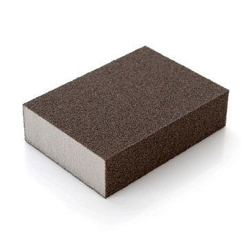 Губка шлифовальная P180 100х70х25мм Inter-S