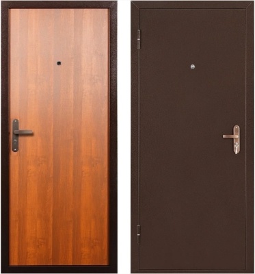 Дверь входная металлическая СПЕЦ PRO BMD 2060x960 мм левая Итальянский Орех Антик Медь Промет