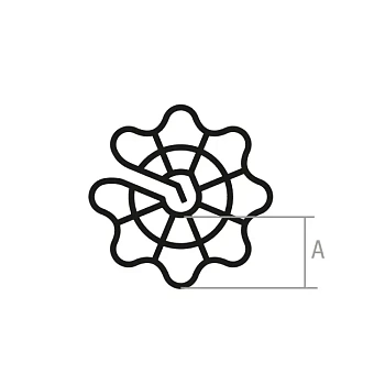 Фиксатор арматуры Звездочка-15 (150 шт), STARFIX SMD4-58670-150