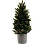 Ель искусственная новогодняя в горшке 46 см, HE2303-297
