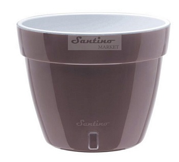 Горшок двойной 6 л ASTI Шаде-Белый 